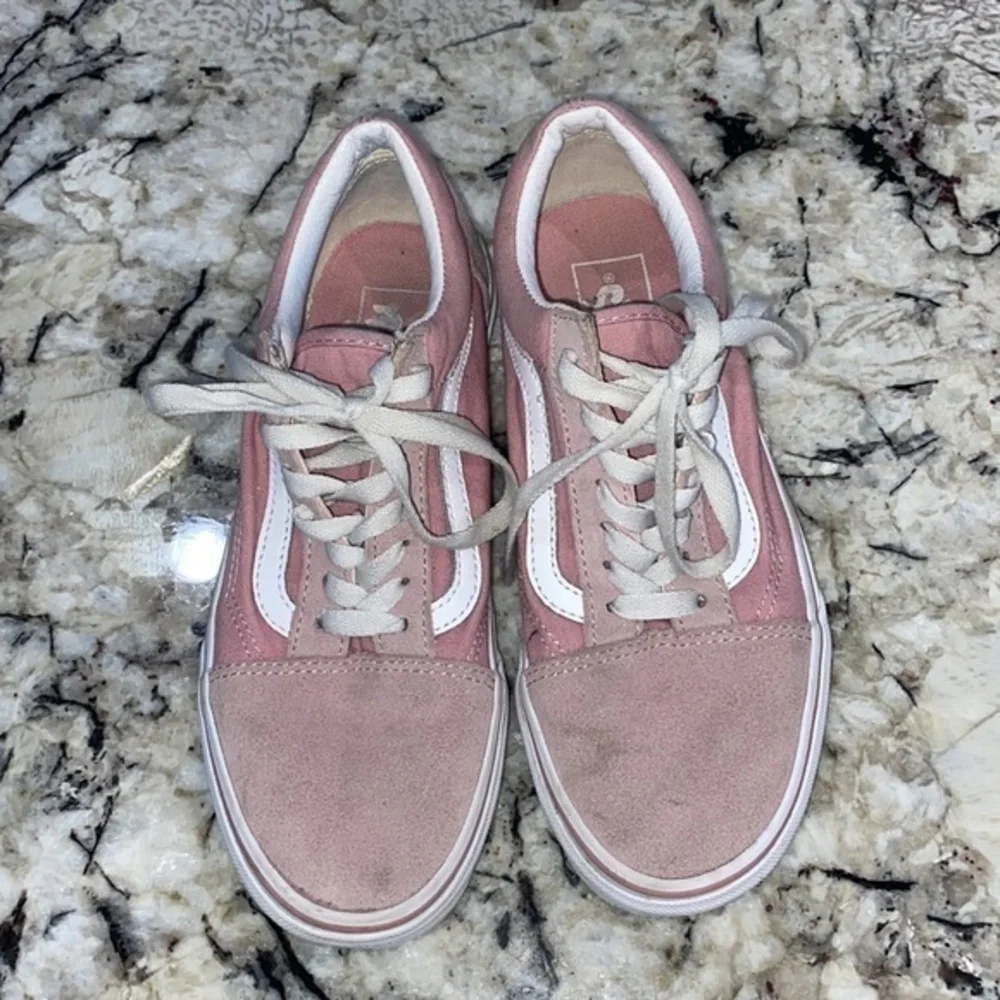 Pink Old Skool Vans- women’s size‎ 7